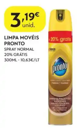 Spar Limpa movéis pronto promoção