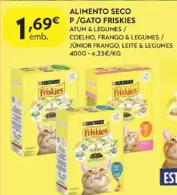 Spar Alimento seco p/gato friskies promoção