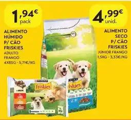 Spar Alimento húmido p/ cão friskies promoção