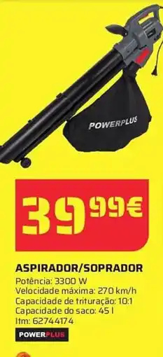 Bricomarché Aspirador/soprador promoção