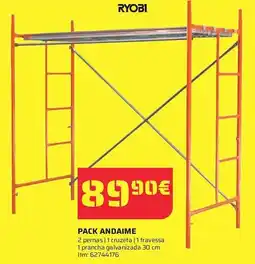 Bricomarché Pack andaime promoção