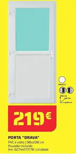 Bricomarché Porta "drava" promoção