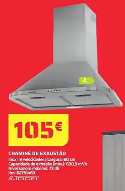 Bricomarché Chaminé de exaustão promoção