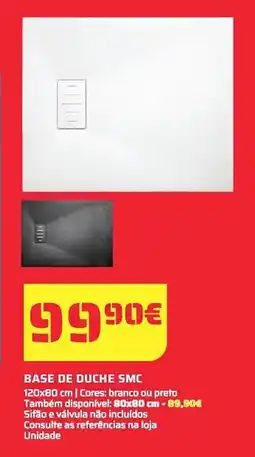 Bricomarché Base de duche smc promoção