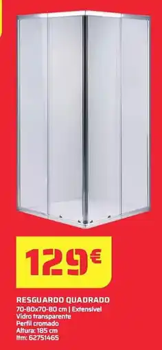 Bricomarché Resguardo quadrado promoção