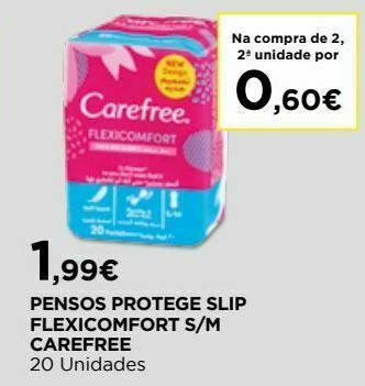 El Corte Inglés Pensos carefree promoção