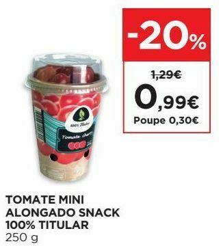 El Corte Inglés Tomate cherry promoção