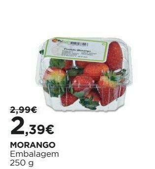 El Corte Inglés Morango promoção