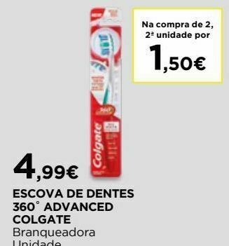 El Corte Inglés Escova de dentes colgate promoção