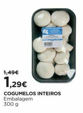 El Corte Inglés Cogumelos promoção