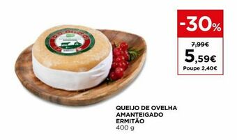 El Corte Inglés Queijo de ovelha promoção