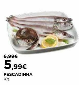 El Corte Inglés Peixe promoção