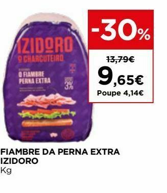 El Corte Inglés Presuntos e apresuntados izidoro promoção