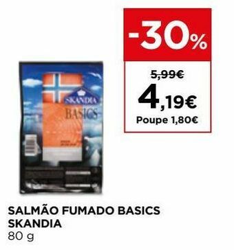 El Corte Inglés Salmão fumado promoção