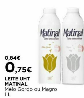 El Corte Inglés Leite matinal promoção