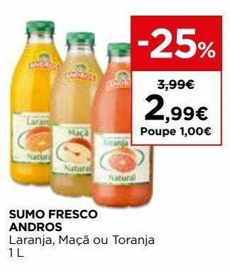 El Corte Inglés Sumo andros promoção