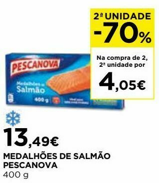 El Corte Inglés Salmão pescanova promoção