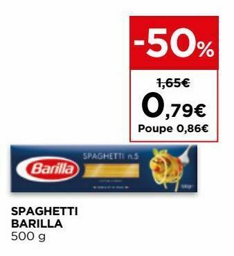 El Corte Inglés Macarrão barilla promoção