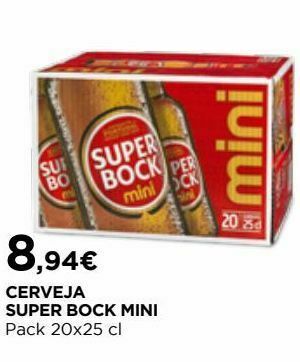 El Corte Inglés Cerveja super bock promoção