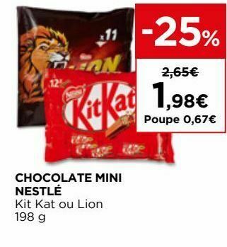 El Corte Inglés Chocolates kit kat promoção