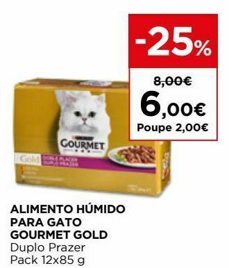 El Corte Inglés Ração para gatos gourmet promoção