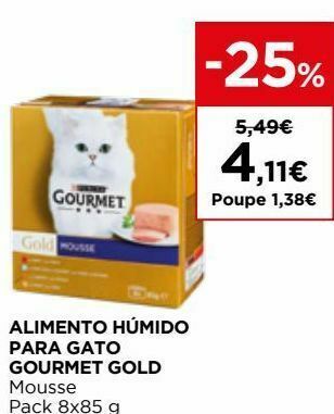 El Corte Inglés Comida para gatos gourmet promoção