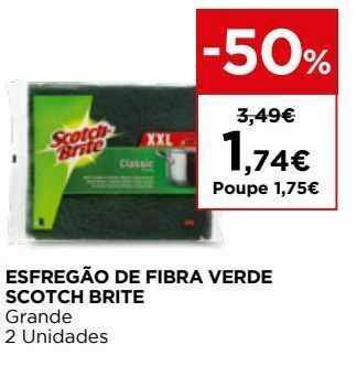 El Corte Inglés Esponja scotch-brite promoção