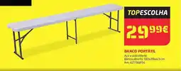 Bricomarché Banco portátil promoção