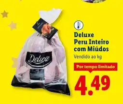 Lidl Deluxe Peru Inteiro com Miúdos promoção