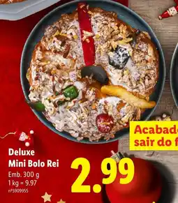 Lidl Deluxe Mini Bolo Rei promoção