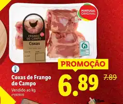 Lidl Coxas de Frango do Campo promoção