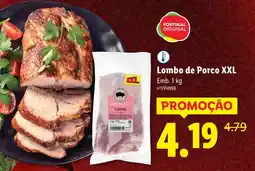 Lidl Lombo de Porco XXL promoção