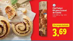 Lidl Chef Select Kit para Caracol de Canela promoção