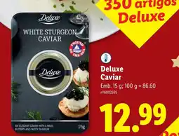 Lidl Deluxe Caviar promoção