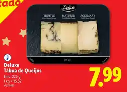 Lidl Deluxe Tábua de Queijos promoção