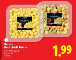 Lidl Deluxe Gnocchi de Batata Cada promoção