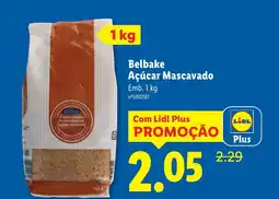 Lidl Belbake Açúcar Mascavado promoção