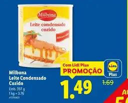 Lidl Milbona Leite Condensado Cozido promoção