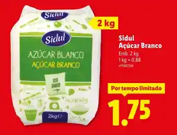 Lidl Sidul Açúcar Branco promoção