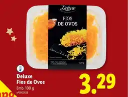 Lidl Deluxe Fios de Ovos promoção