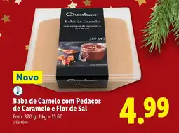 Lidl Baba de Camelo com Pedaços de Caramelo e Flor de Sal promoção