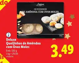 Lidl Deluxe Queijinhos de Amêndoa com Ovos Moles promoção