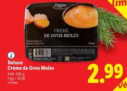 Lidl Deluxe Creme de Ovos Moles promoção