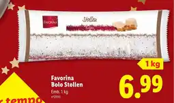 Lidl Favorina Bolo Stollen promoção