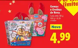 Lidl Gomas e Orelhas de Rena promoção