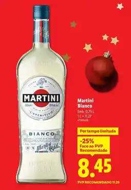 Lidl Martini Bianco promoção