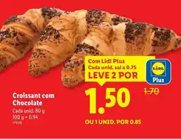Lidl Croissant com Chocolate promoção