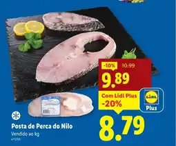 Lidl Posta de Perca do Nilo promoção