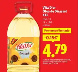 Lidl Vita D'or Óleo de Girassol XXL promoção