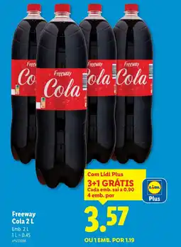 Lidl Freeway Cola promoção